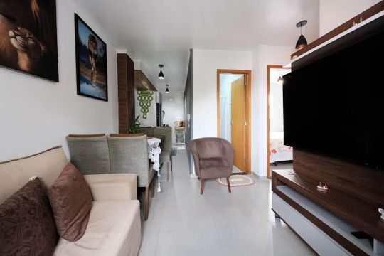 Sala de apartamento à venda com 2 quartos, 44m² em Vila Paranagua, São Paulo