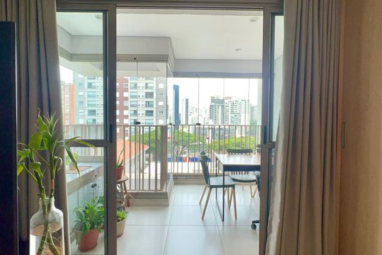 Varanda de apartamento à venda com 1 quarto, 29m² em Sumarezinho, São Paulo