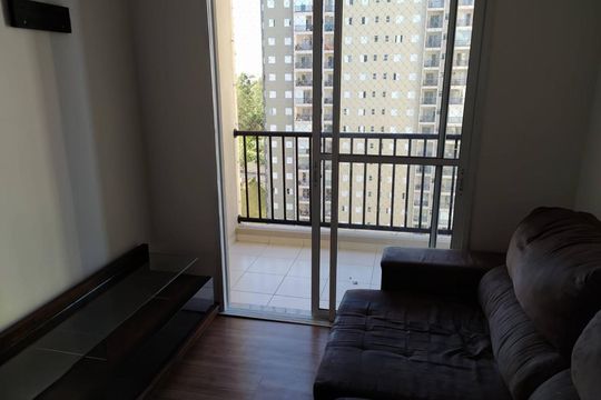 Sala de apartamento para alugar com 2 quartos, 57m² em Umuarama, Osasco