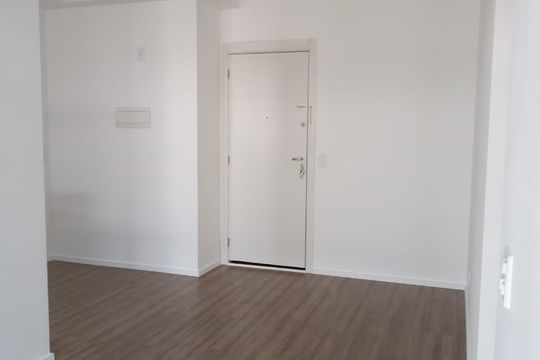 Sala/cozinha de apartamento à venda com 2 quartos, 45m² em Recreio dos Bandeirantes, Rio de Janeiro