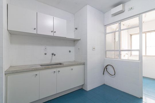 Cozinha de apartamento à venda com 3 quartos, 107m² em Itaim Bibi, São Paulo