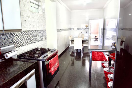 Cozinha de casa à venda com 3 quartos, 220m² em Dom Cabral, Belo Horizonte