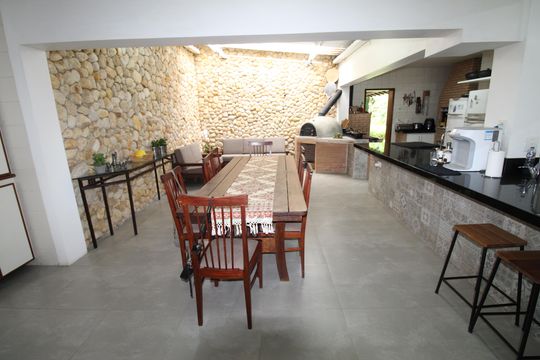 Cozinha de casa de condomínio para alugar com 5 quartos, 464m² em Quinta das Flores, São José dos Campos