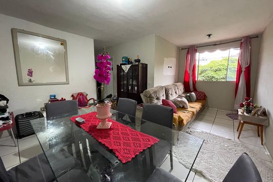 Sala de apartamento à venda com 3 quartos, 64m² em Jardim Jucara, São Paulo