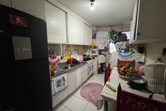 Cozinha de apartamento à venda com 3 quartos, 64m² em Jardim Jucara, São Paulo