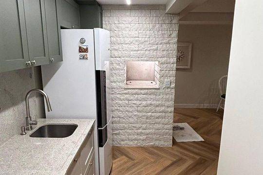 Cozinha de apartamento à venda com 3 quartos, 114m² em Passo da Areia, Porto Alegre