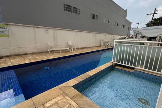 Piscina de apartamento à venda com 2 quartos, 50m² em Vila Curuçá, Santo André
