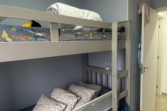 Quarto 2 de apartamento à venda com 2 quartos, 50m² em Vila Curuçá, Santo André