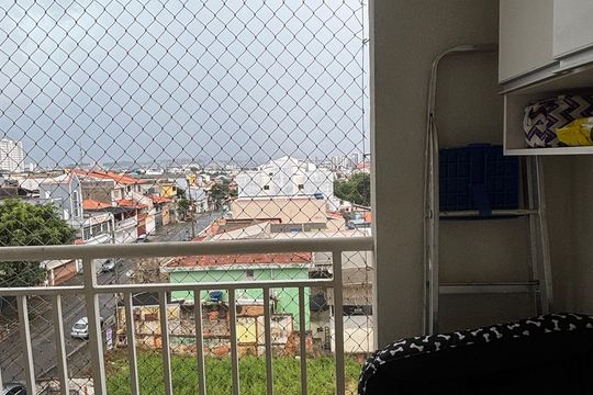 Sala - Sala de Jantar de apartamento à venda com 2 quartos, 50m² em Vila Curuçá, Santo André