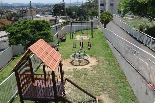 Playground de apartamento para alugar com 2 quartos, 48m² em Jardim Alvorada, Nova Iguaçu