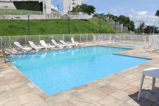 Piscina de apartamento para alugar com 2 quartos, 48m² em Jardim Alvorada, Nova Iguaçu