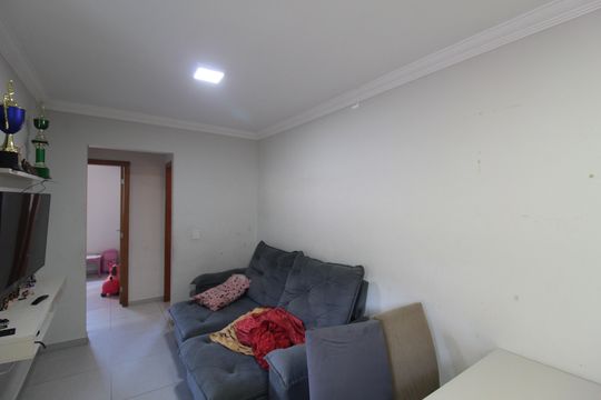 Sala de apartamento à venda com 2 quartos, 100m² em São Gotardo, Belo Horizonte