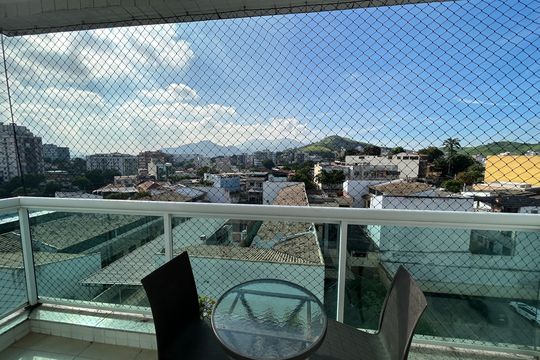 Varanda da Sala de apartamento à venda com 4 quartos, 160m² em Vila Valqueire, Rio de Janeiro