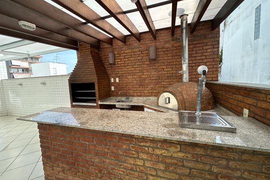 Área comum - Churrasqueira de apartamento à venda com 4 quartos, 160m² em Vila Valqueire, Rio de Janeiro