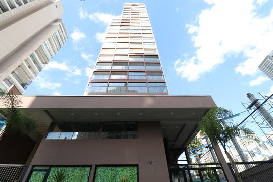 Fachada  de apartamento para alugar com 1 quarto, 25m² em Pompeia, São Paulo
