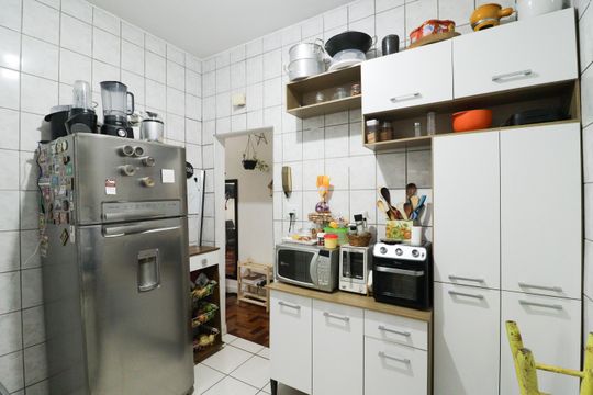 Cozinha e Área de Serviço de apartamento à venda com 2 quartos, 75m² em Santana, São Paulo