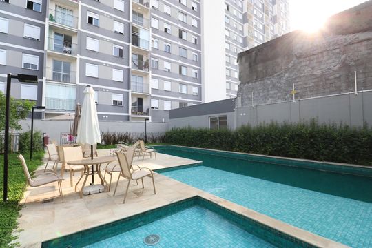 Área comum - Piscina de apartamento à venda com 1 quarto, 38m² em Lapa, São Paulo