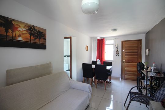 Sala de apartamento à venda com 2 quartos, 52m² em Taquara, Rio de Janeiro