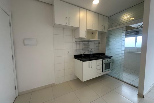 Cozinha de apartamento à venda com 2 quartos, 55m² em Jardim Sao Pedro, Barueri