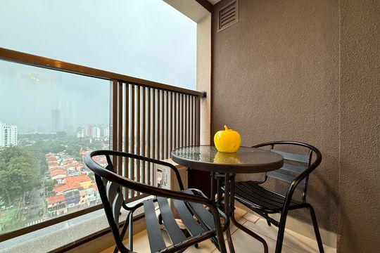 Sacada de kitnet/studio para alugar com 1 quarto, 24m² em Santo Amaro, São Paulo