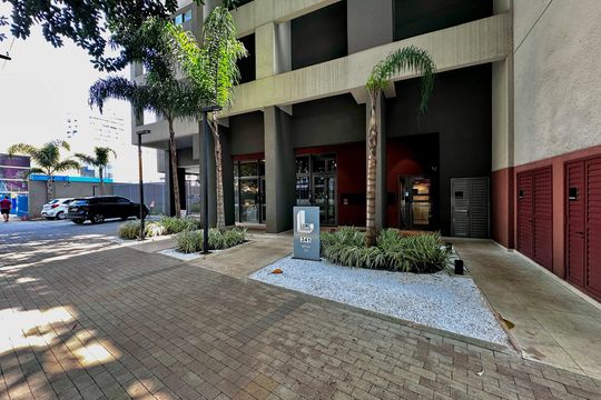 Fachada de kitnet/studio para alugar com 1 quarto, 24m² em Santo Amaro, São Paulo