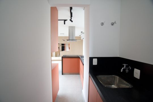 Área de Serviço de apartamento para alugar com 1 quarto, 60m² em Pinheiros, São Paulo
