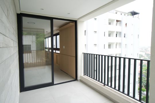Varanda da Suíte de apartamento para alugar com 1 quarto, 60m² em Pinheiros, São Paulo