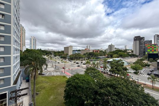 Vista  de kitnet/studio para alugar com 1 quarto, 22m² em Jardim das Acacias, São Paulo