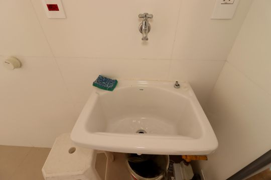 Área de Serviço - Tanque de apartamento à venda com 3 quartos, 105m² em Vila Assunção, Santo André