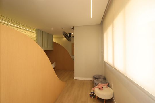 Área Comum - Brinquedoteca de apartamento à venda com 3 quartos, 105m² em Vila Assunção, Santo André