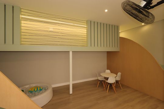 Área Comum - Brinquedoteca de apartamento à venda com 3 quartos, 105m² em Vila Assunção, Santo André