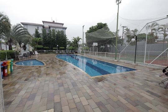Área comum - Piscina de casa de condomínio à venda com 3 quartos, 120m² em Vila Metalúrgica, Santo André