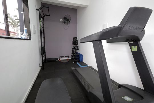 Área comum - Academia de casa de condomínio à venda com 3 quartos, 120m² em Vila Metalúrgica, Santo André