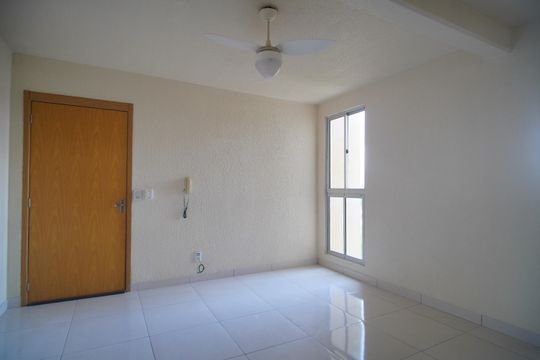 Sala/Cozinha de apartamento à venda com 2 quartos, 49m² em Campina, São Leopoldo