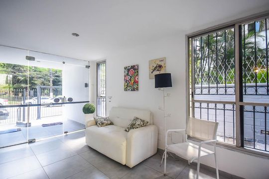 Hall Social de apartamento à venda com 1 quarto, 32m² em Vila Andrade, São Paulo