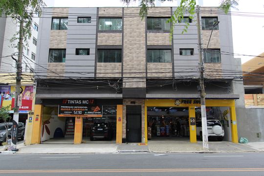 Fachada de kitnet/studio para alugar com 1 quarto, 49m² em Vila Nova Conceição, São Paulo