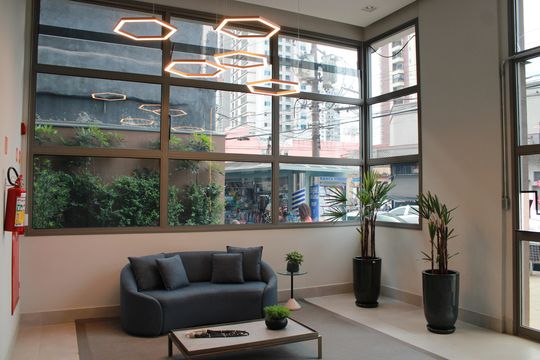 Hall de entrada de kitnet/studio à venda com 1 quarto, 27m² em Ipiranga, São Paulo