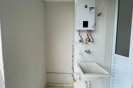 Área de Serviço de apartamento à venda com 1 quarto, 42m² em Vila Sao Domingos, São Paulo