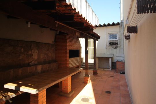 Área comum - Churrasqueira de apartamento à venda com 2 quartos, 83m² em Jardim do Salso, Porto Alegre