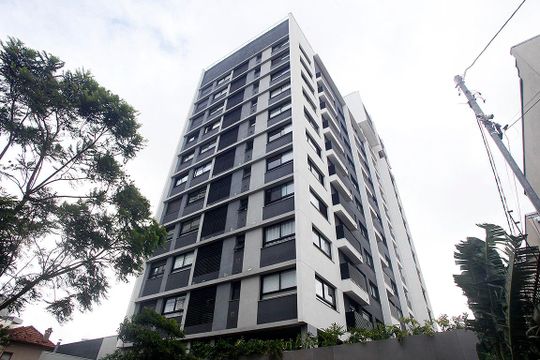 Fachada de apartamento para alugar com 1 quarto, 45m² em Rio Branco, Porto Alegre