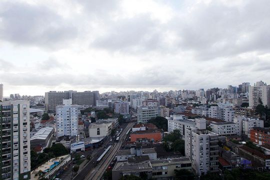 Área Comum - Rooftop Vista de apartamento para alugar com 1 quarto, 45m² em Rio Branco, Porto Alegre