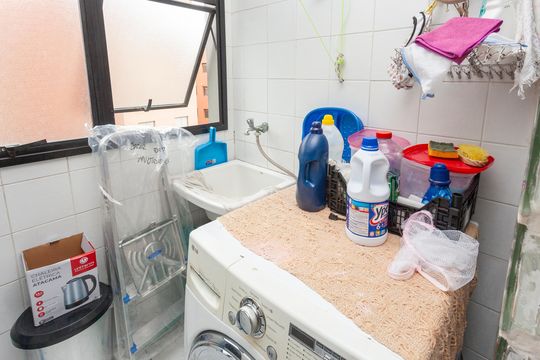 Área de Serviço de apartamento à venda com 2 quartos, 69m² em Jardim Palmares (zona Sul), São Paulo