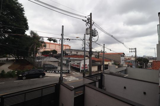 Vista Varanda Quarto 1 suíte de casa à venda com 3 quartos, 156m² em Vila Camilópolis, Santo André