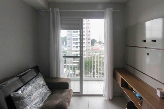 Sala de apartamento à venda com 1 quarto, 32m² em Vila Ema, São Paulo