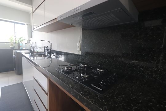 Cozinha e Área de Serviço de apartamento à venda com 2 quartos, 97m² em Guarani, Novo Hamburgo