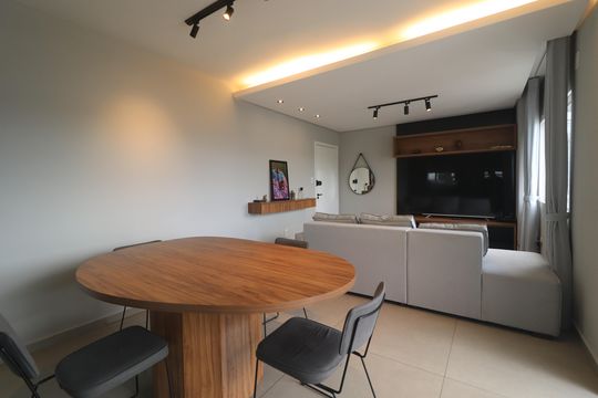Sala de Jantar de apartamento à venda com 2 quartos, 97m² em Guarani, Novo Hamburgo