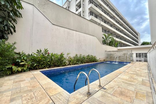 Área comum - Piscina de apartamento à venda com 2 quartos, 55m² em Vila Fachini, São Paulo