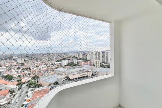 Varanda da Sala de apartamento à venda com 2 quartos, 60m² em Lauzane Paulista, São Paulo