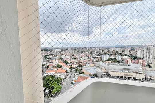 Varanda da Sala de apartamento à venda com 2 quartos, 60m² em Lauzane Paulista, São Paulo