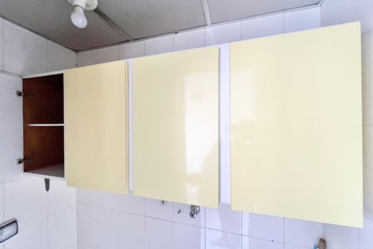 Banheiro de serviço de apartamento à venda com 2 quartos, 60m² em Lauzane Paulista, São Paulo